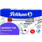 Whiteboard Marker 742 red, 10 pieces in foldingbox-818018EU_MARKER 742 RED-original